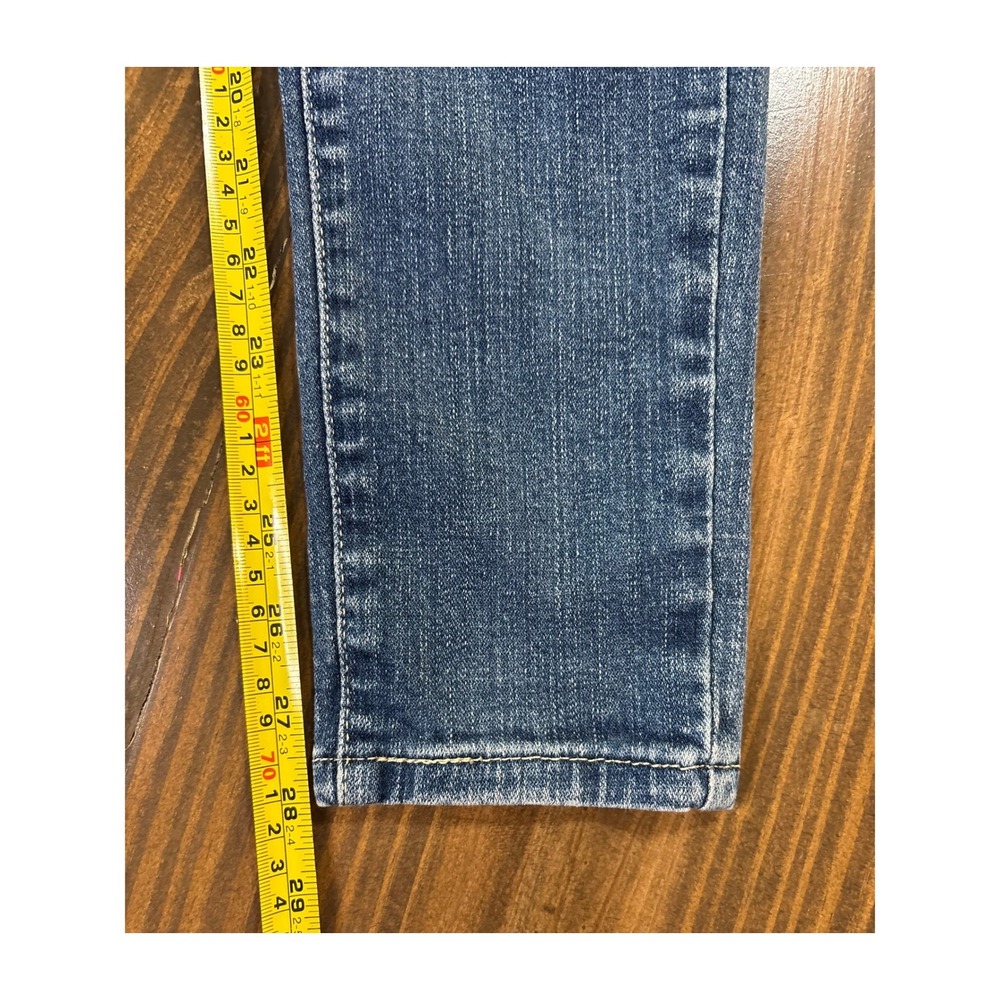 Levis 535 Super Skinny Legging Jeans Medium Wash‎ Blue Denim W28 L32 Women - Picture 8 of 10